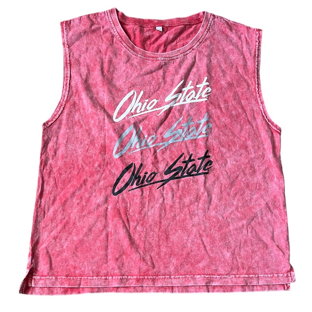 Ohio State Muscle Tee